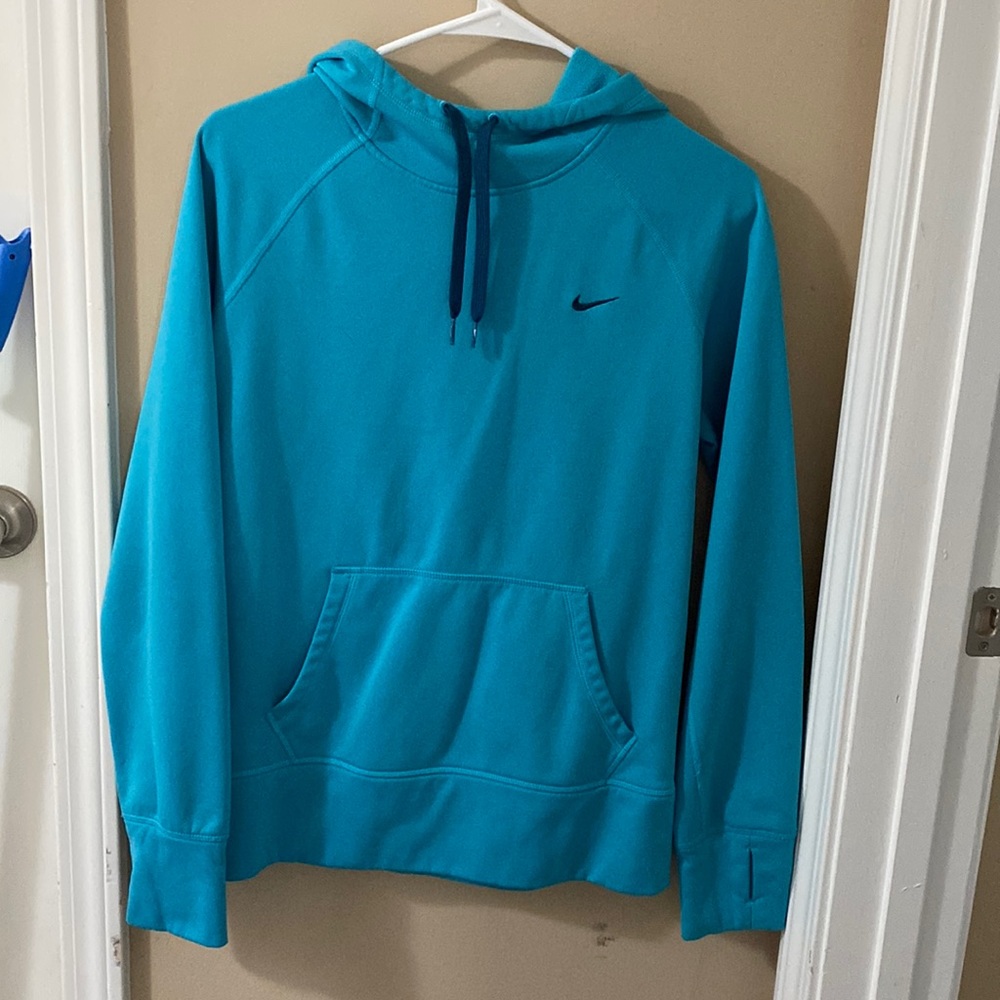 Blue Nike hoodie